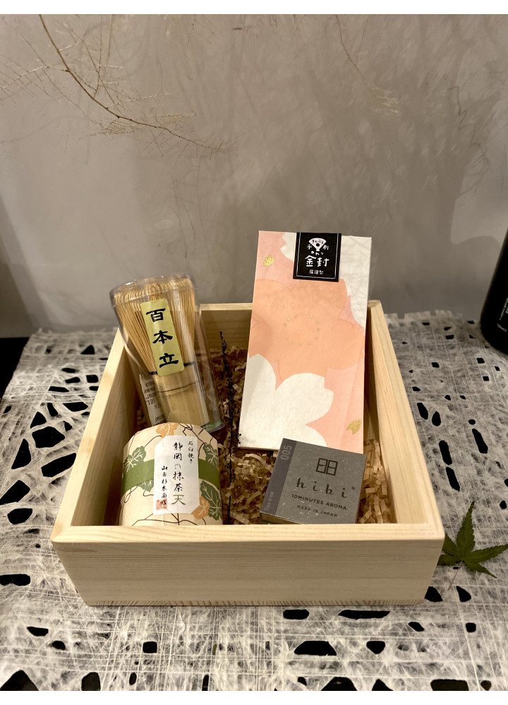 櫻の抹茶盒